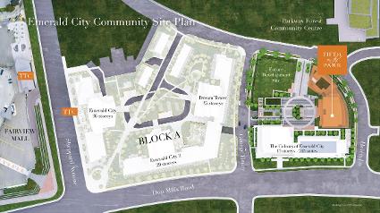Fifth on the Park Site Plan